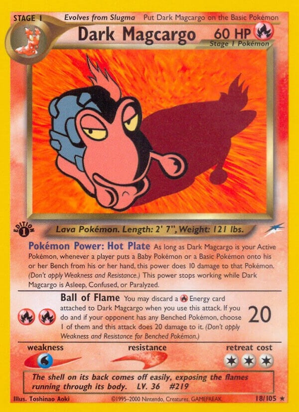Image for Dark Magcargo (Neo Destiny) (018/105) - Pokemon
