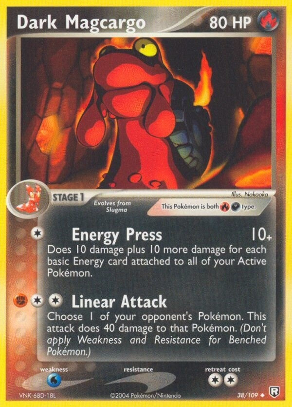 Image for Dark Magcargo (Team Rocket Returns) (38/109) - Pokemon