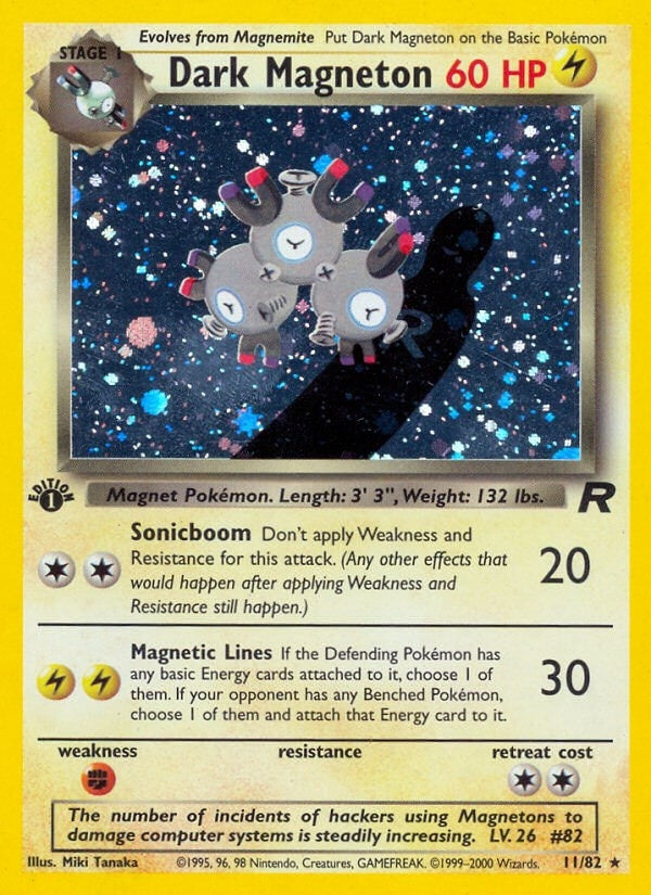 Image for Dark Magneton (11) (Team Rocket) (11/82) - Pokemon