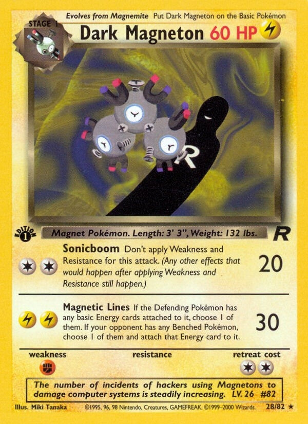 Image for Dark Magneton (28) (Team Rocket) (28/82) - Pokemon