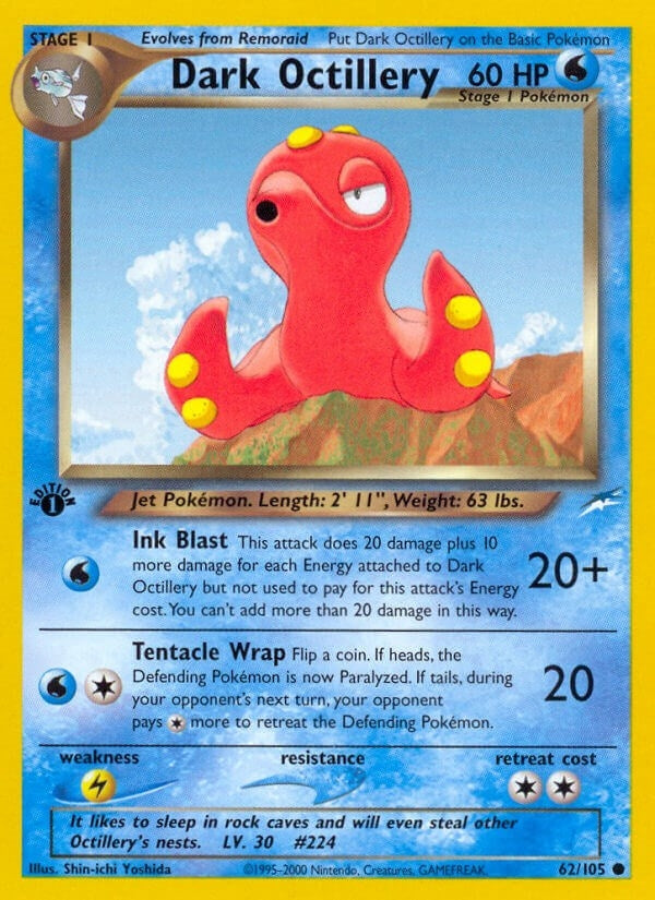 Image for Dark Octillery (Neo Destiny) (062/105) - Pokemon