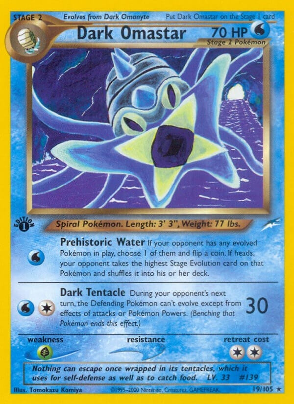 Image for Dark Omastar (Neo Destiny) (019/105) - Pokemon