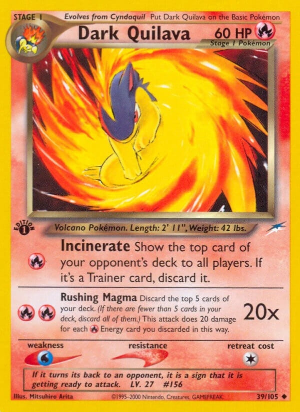 Image for Dark Quilava (Neo Destiny) (039/105) - Pokemon
