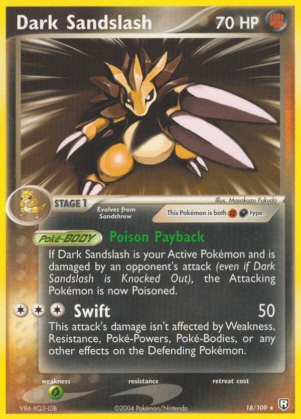 Image for Dark Sandslash (Team Rocket Returns) (18/109) - Pokemon