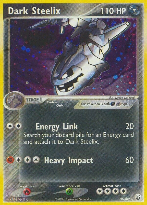 Image for Dark Steelix (Team Rocket Returns) (10/109) - Pokemon