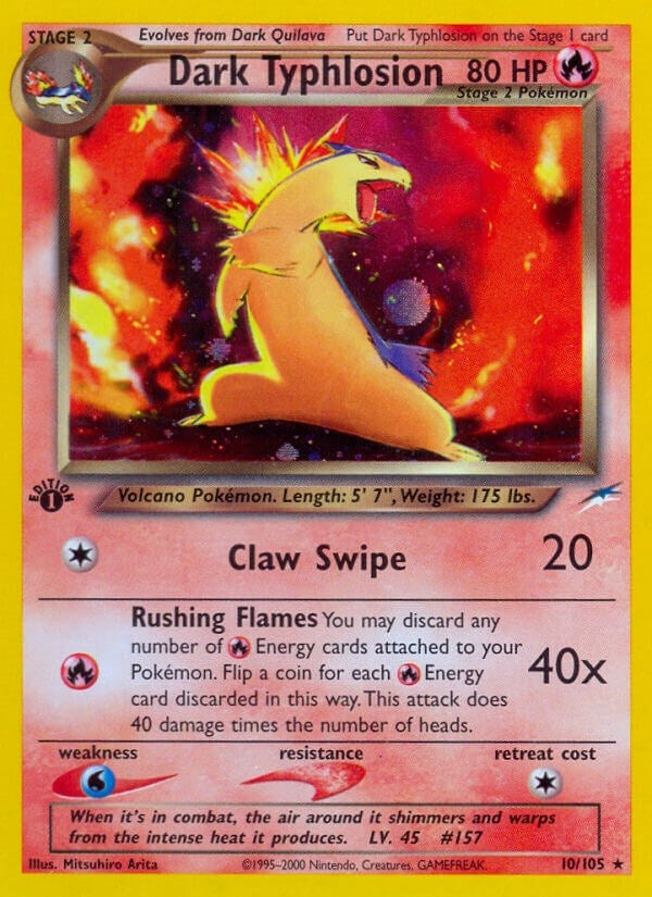 Image for Dark Typhlosion (Neo Destiny) (010/105) - Pokemon