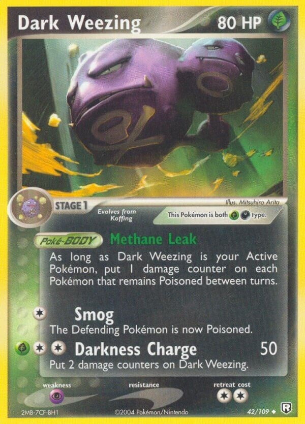Image for Dark Weezing (Team Rocket Returns) (42/109) - Pokemon