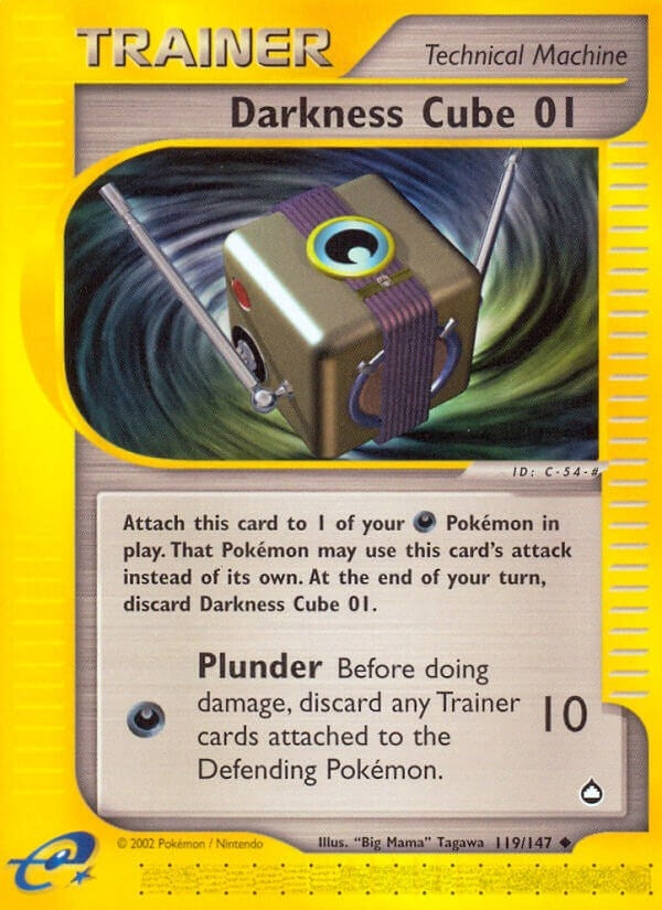 Image for Darkness Cube 01 (Aquapolis) (119/147) - Pokemon