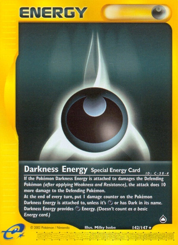 Image for Darkness Energy (Aquapolis) (142/147) - Pokemon