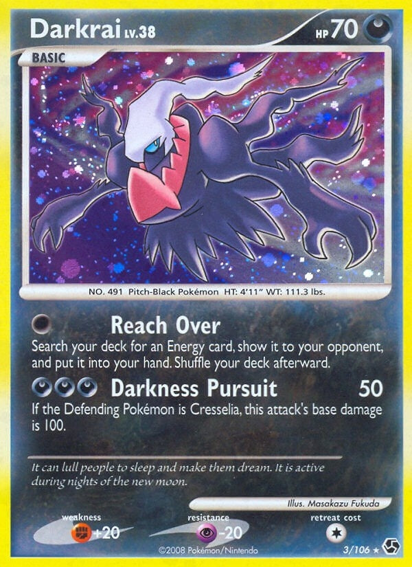 Image for Darkrai (3) (Great Encounters) (3/106) - Pokemon
