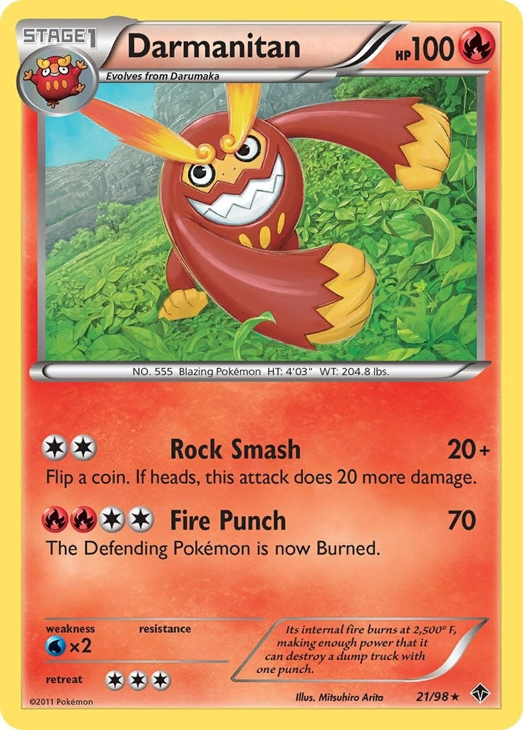 Image for Darmanitan (Emerging Powers) (21/98) - Pokemon