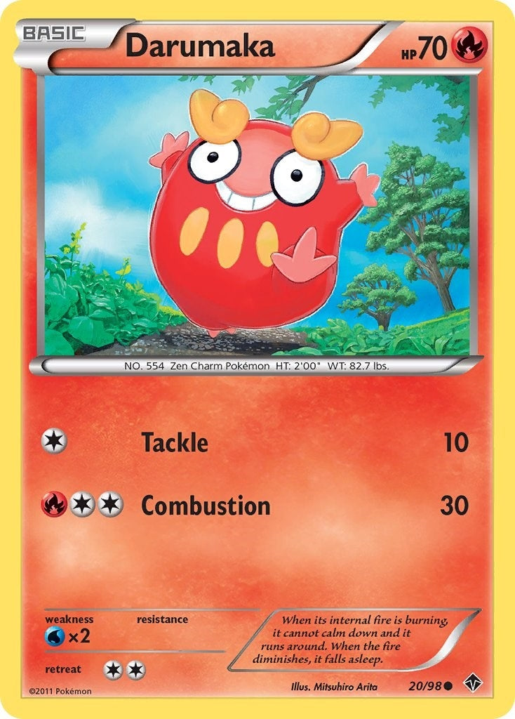 Image for Darumaka (Emerging Powers) (20/98) - Pokemon