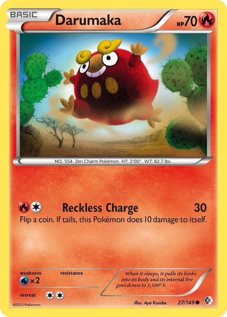 Image for Darumaka (Boundaries Crossed) (27/149) - Pokemon