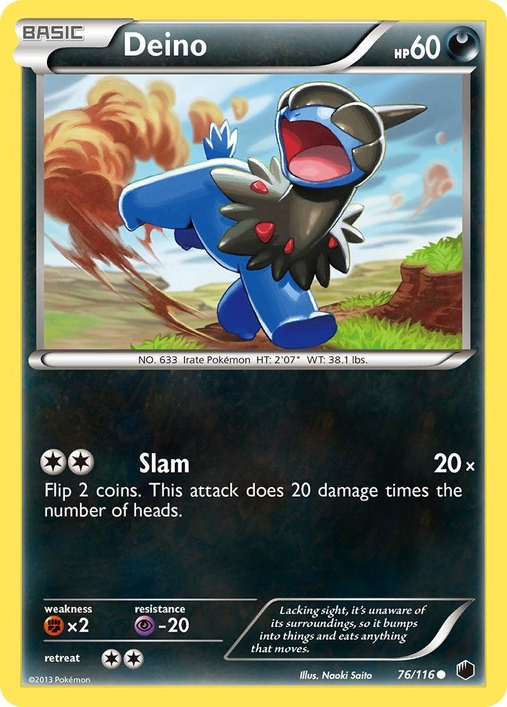 Image for Deino (76) (Plasma Freeze) (76/116) - Pokemon