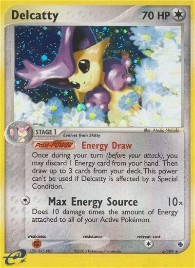 Image for Delcatty (Ruby and Sapphire) (5/109) - Pokemon