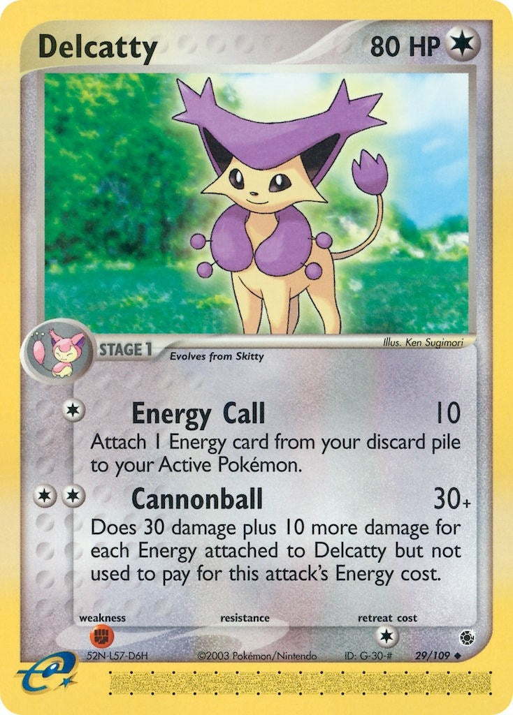 Image for Delcatty (Ruby and Sapphire) (29/109) - Pokemon