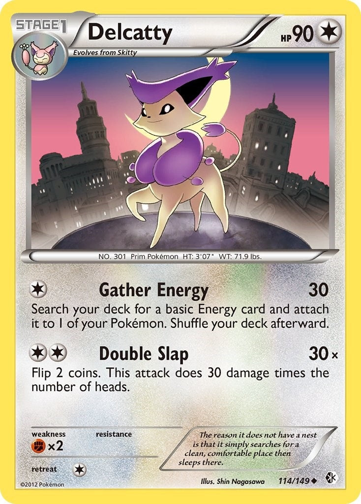 Image for Delcatty (Boundaries Crossed) (114/149) - Pokemon