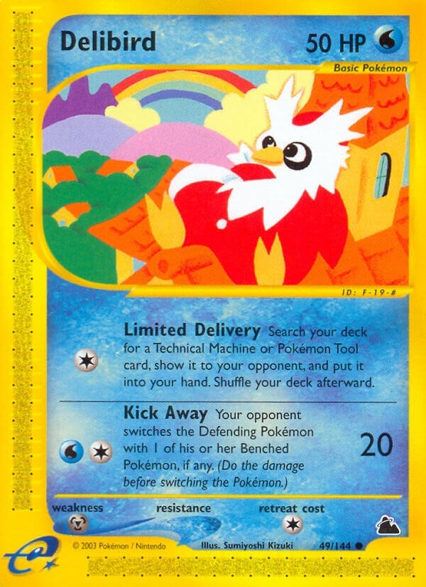Image for Delibird (Skyridge) (049/144) - Pokemon