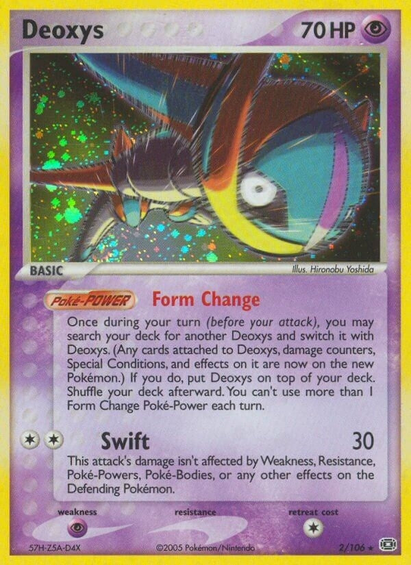 Image for Deoxys (Speed Forme) (Emerald) (2/106) - Pokemon