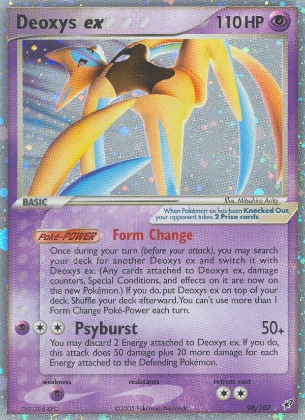 Image for Deoxys ex (Attack Forme) (Deoxys) (98/107) - Pokemon