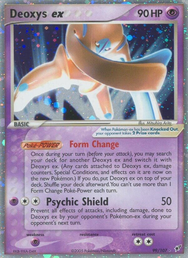 Image for Deoxys ex (Defense Forme) (Deoxys) (99/107) - Pokemon