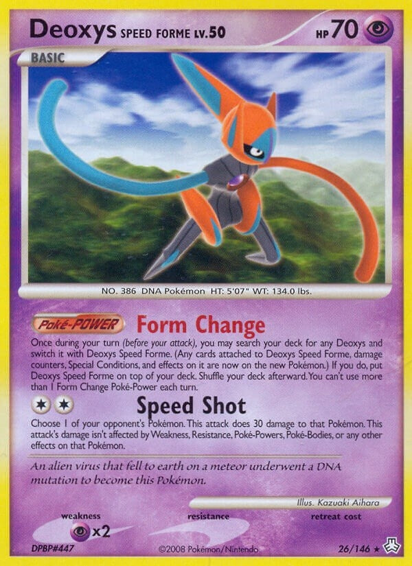 Image for Deoxys Speed Forme (Legends Awakened) (26/146) - Pokemon