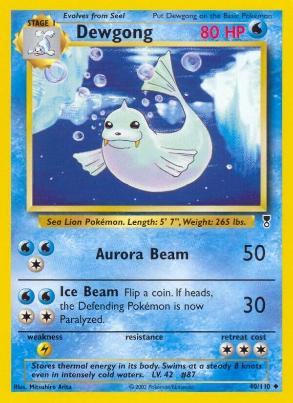 Image for Dewgong (Legendary Collection) (040/110) - Pokemon