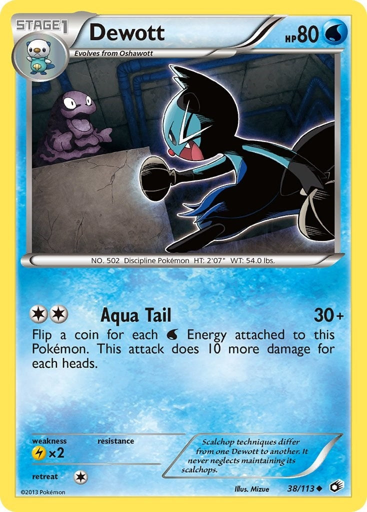 Image for Dewott (Legendary Treasures) (38/113) - Pokemon