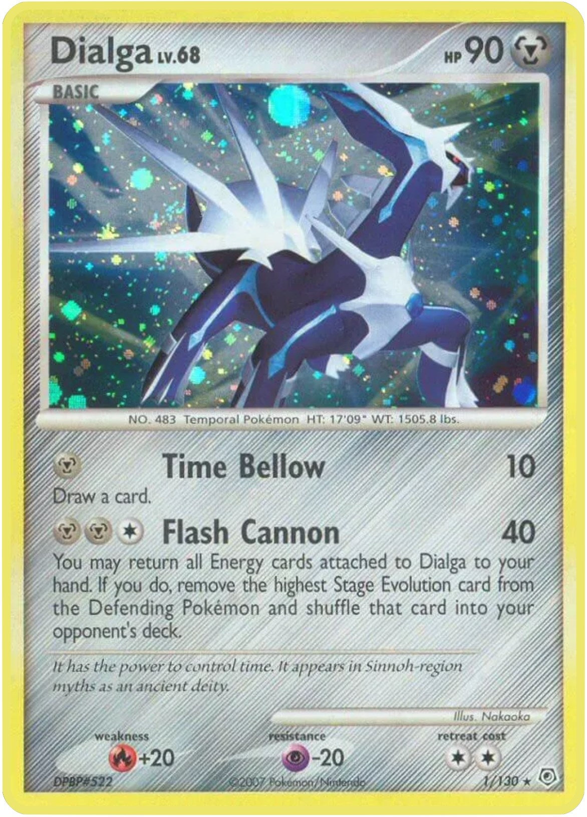 Image for Dialga (Diamond and Pearl) (1/130) - Pokemon