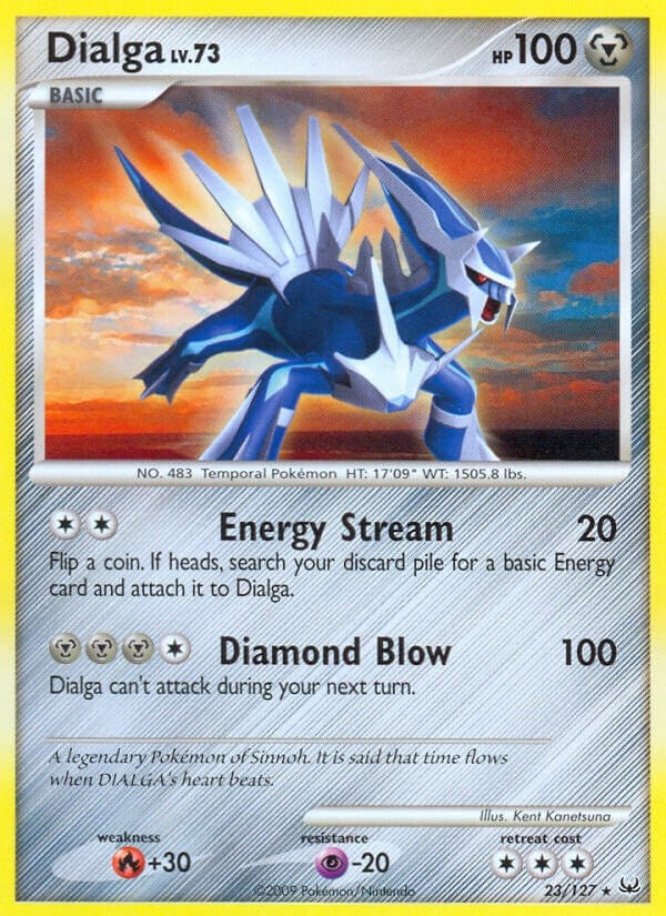 Image for Dialga (23) (Platinum) (23/127) - Pokemon