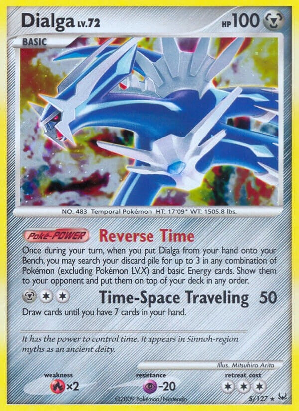 Image for Dialga (5) (Platinum) (5/127) - Pokemon