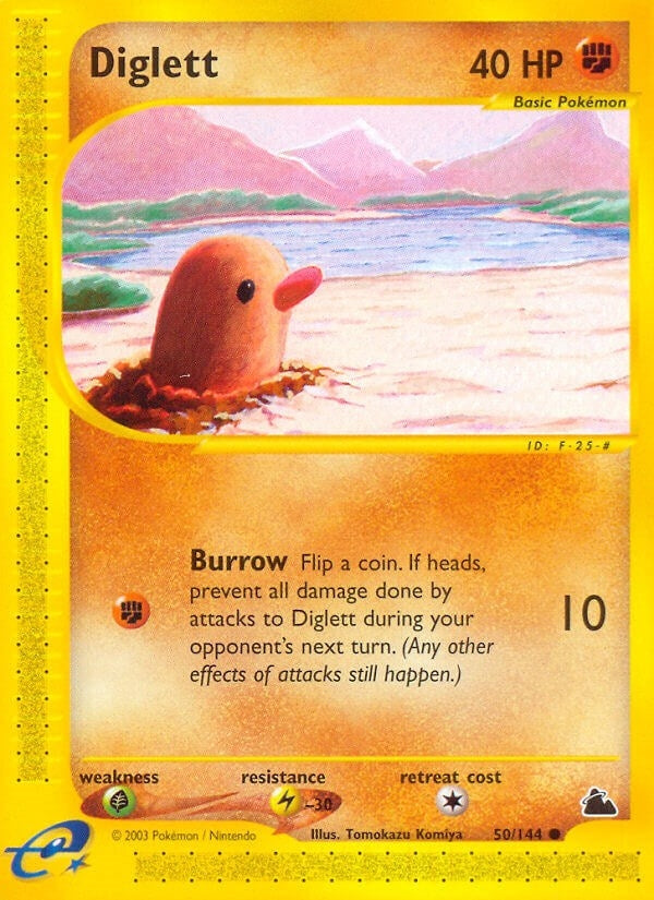 Image for Diglett (Skyridge) (050/144) - Pokemon