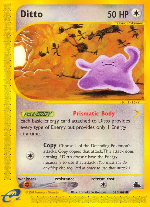 Image for Ditto (Skyridge) (051/144) - Pokemon