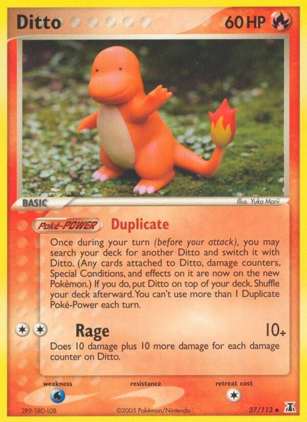 Image for Ditto - 037/113 (Charmander) (Delta Species) (37/113) - Pokemon