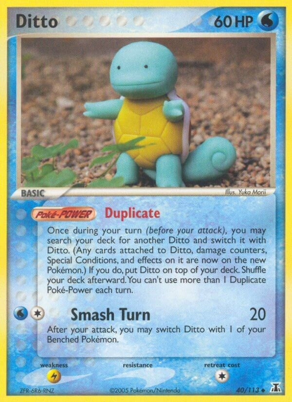Image for Ditto - 040/113 (Squirtle) (Delta Species) (40/113) - Pokemon
