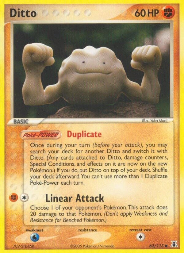 Image for Ditto (Geodude) (Delta Species) (62/113) - Pokemon