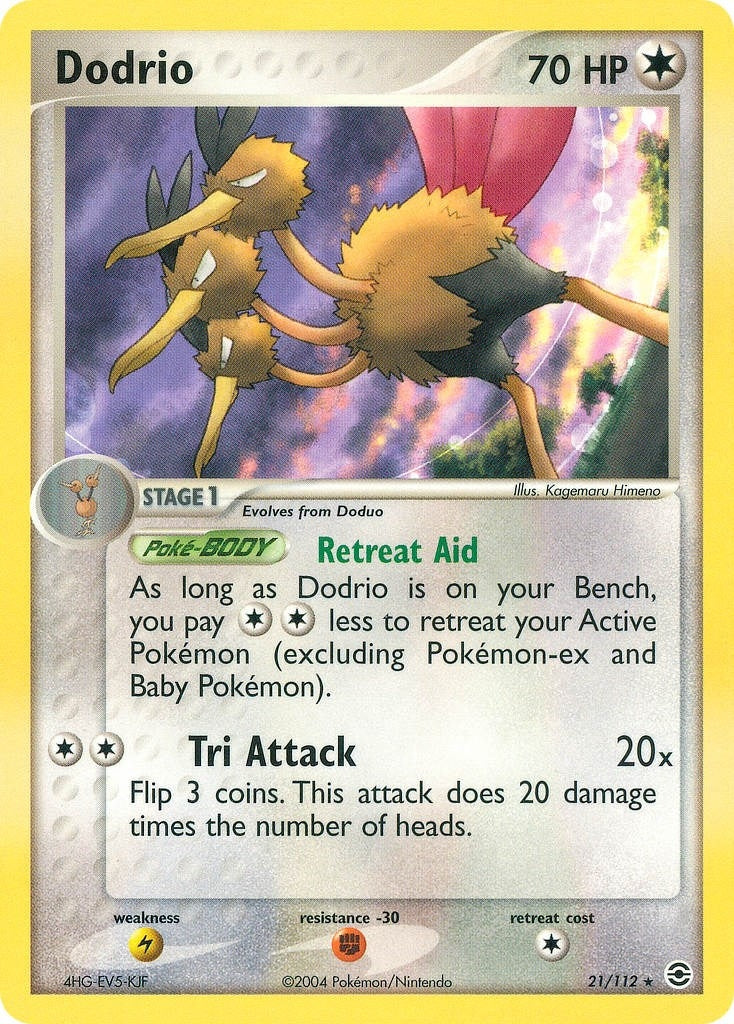 Image for Dodrio (FireRed & LeafGreen) (21/112) - Pokemon