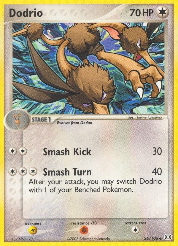 Image for Dodrio (Emerald) (26/106) - Pokemon