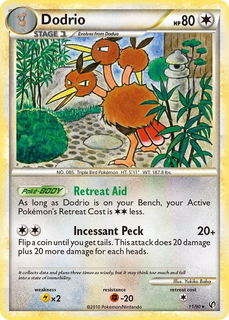 Image for Dodrio (Undaunted) (11/90) - Pokemon