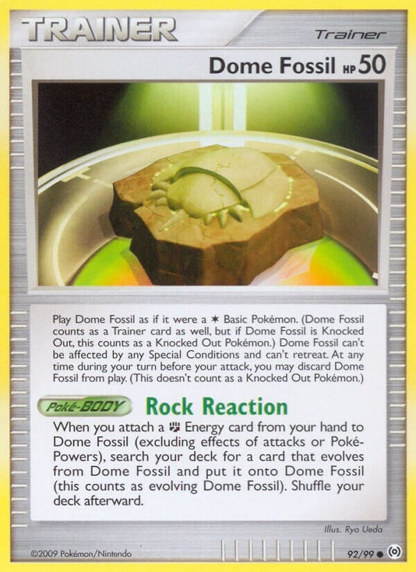 Image for Dome Fossil (Arceus) (92/99) - Pokemon