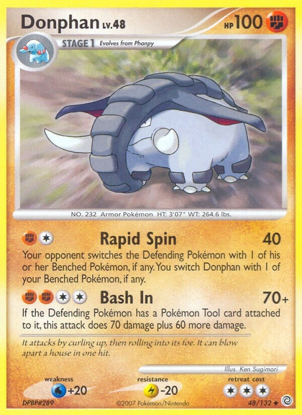 Image for Donphan (Secret Wonders) (48/132) - Pokemon