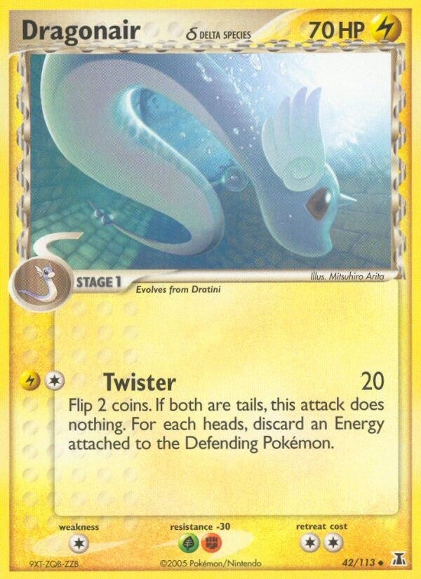 Image for Dragonair - 42/113 (Delta Species) (Delta Species) (042/113) - Pokemon