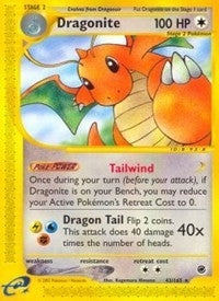 Image for Dragonite (43) (Expedition) (043/165) - Pokemon
