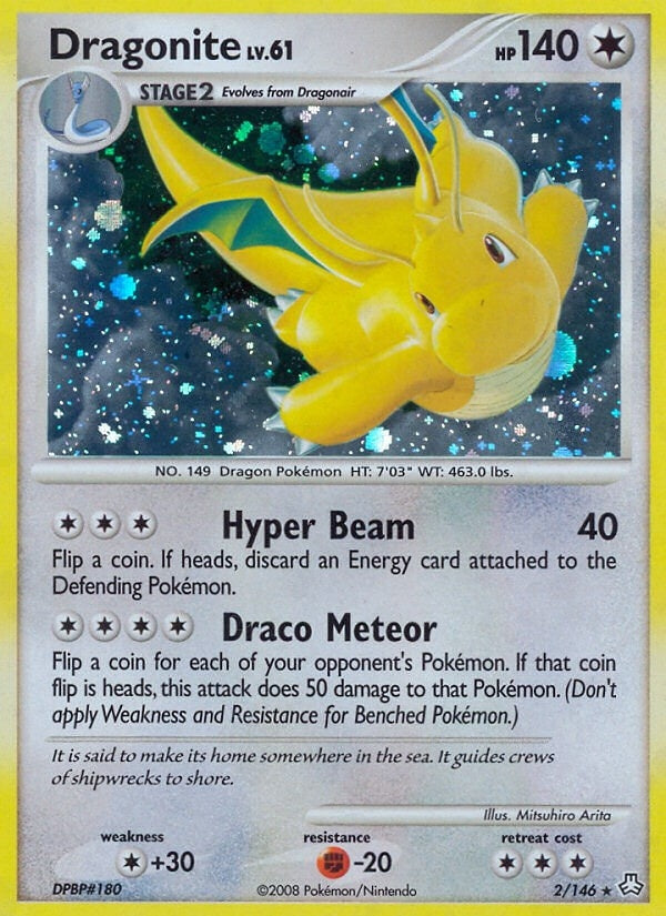 Image for Dragonite (Legends Awakened) (2/146) - Pokemon