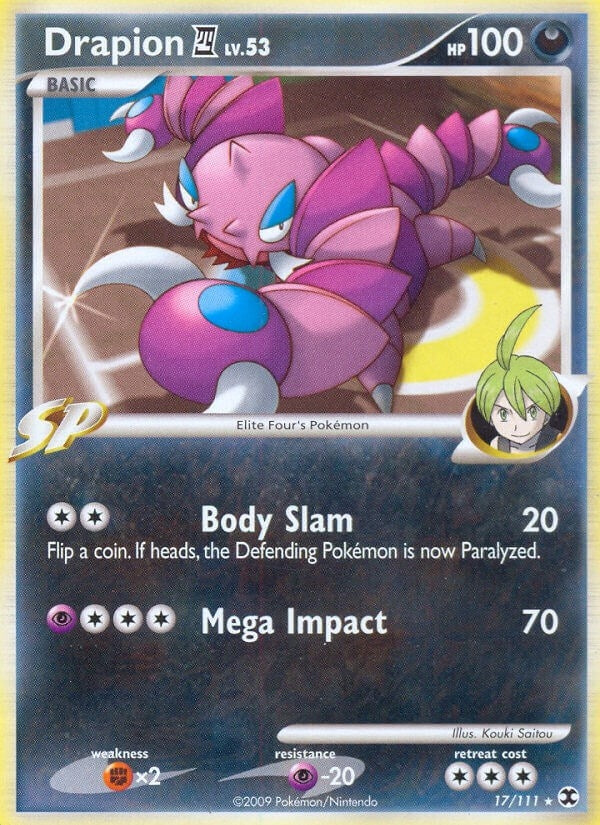 Image for Drapion E4 (Rising Rivals) (17/111) - Pokemon