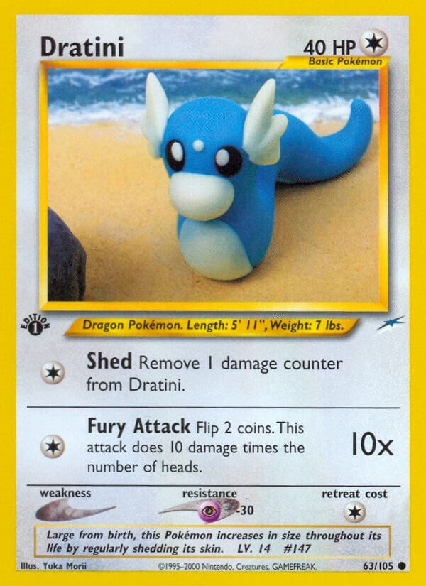 Image for Dratini (Neo Destiny) (063/105) - Pokemon