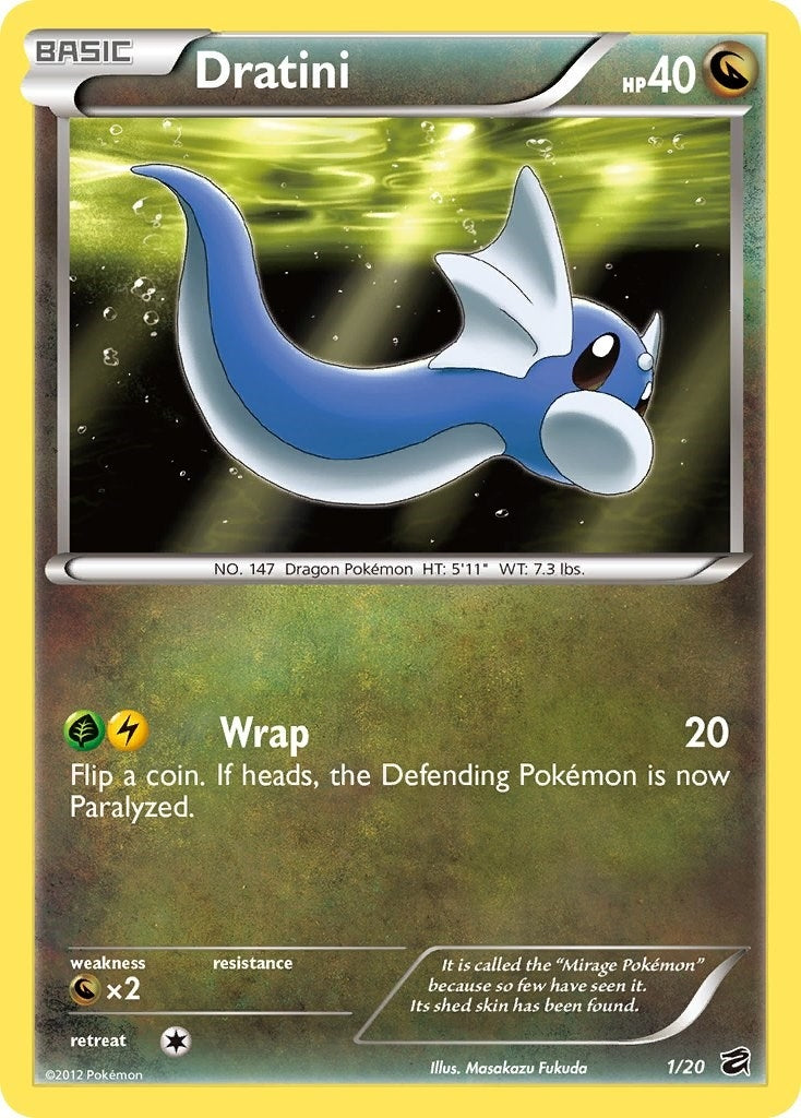 Image for Dratini (1) (Dragon Vault) (1/20) - Pokemon