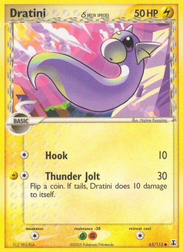 Image for Dratini - 065/113 (Delta Species) (Delta Species) (65/113) - Pokemon