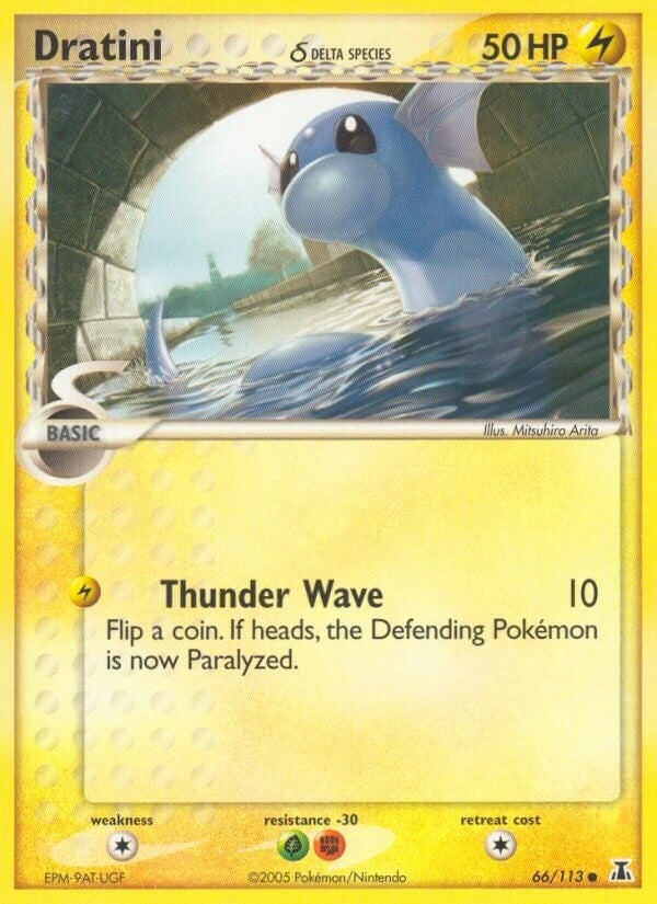 Image for Dratini - 066/113 (Delta Species) (Delta Species) (66/113) - Pokemon