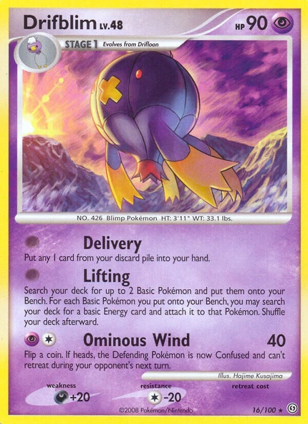 Image for Drifblim (Stormfront) (16/100) - Pokemon